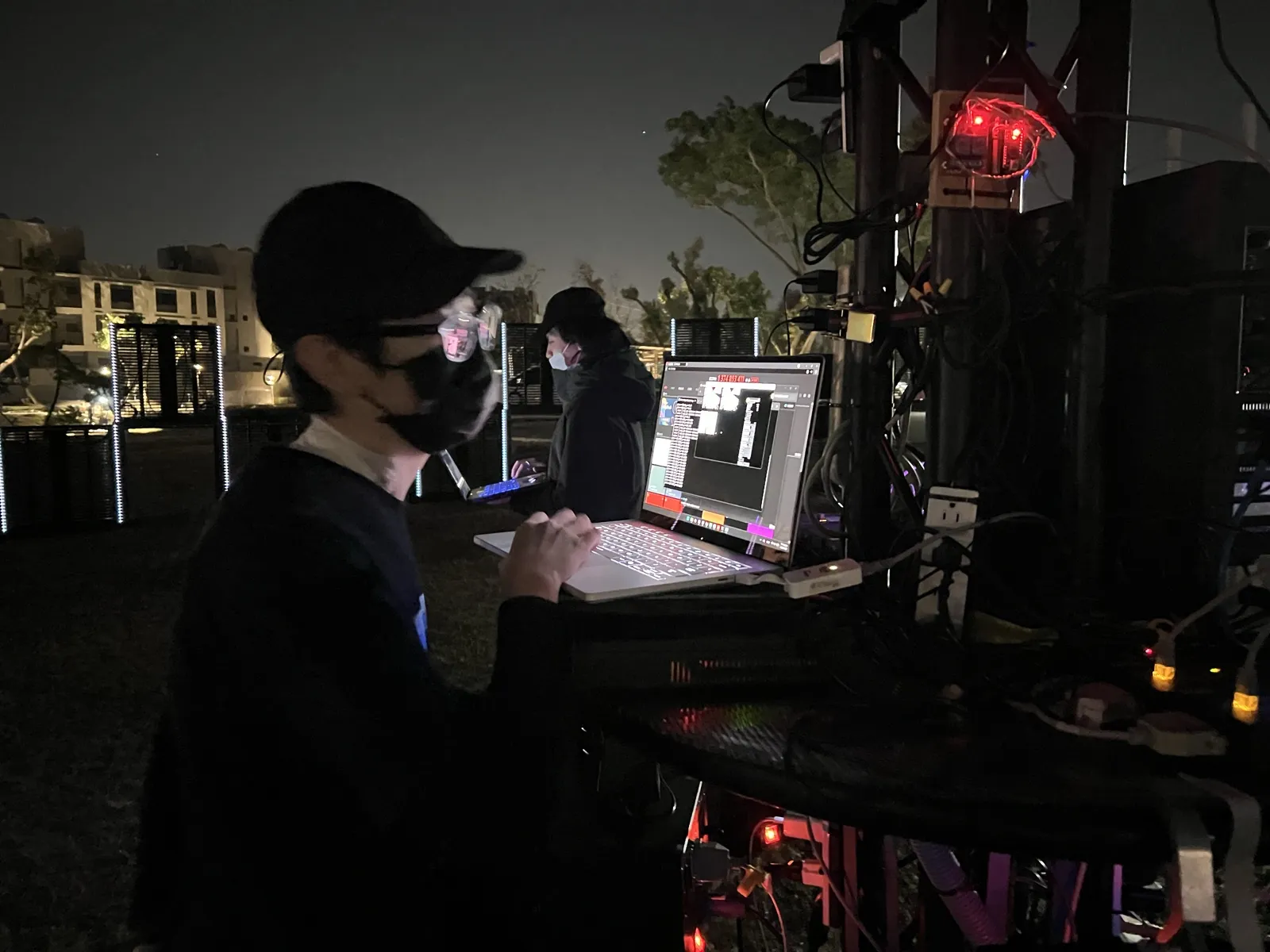 Behind the scenes — 5