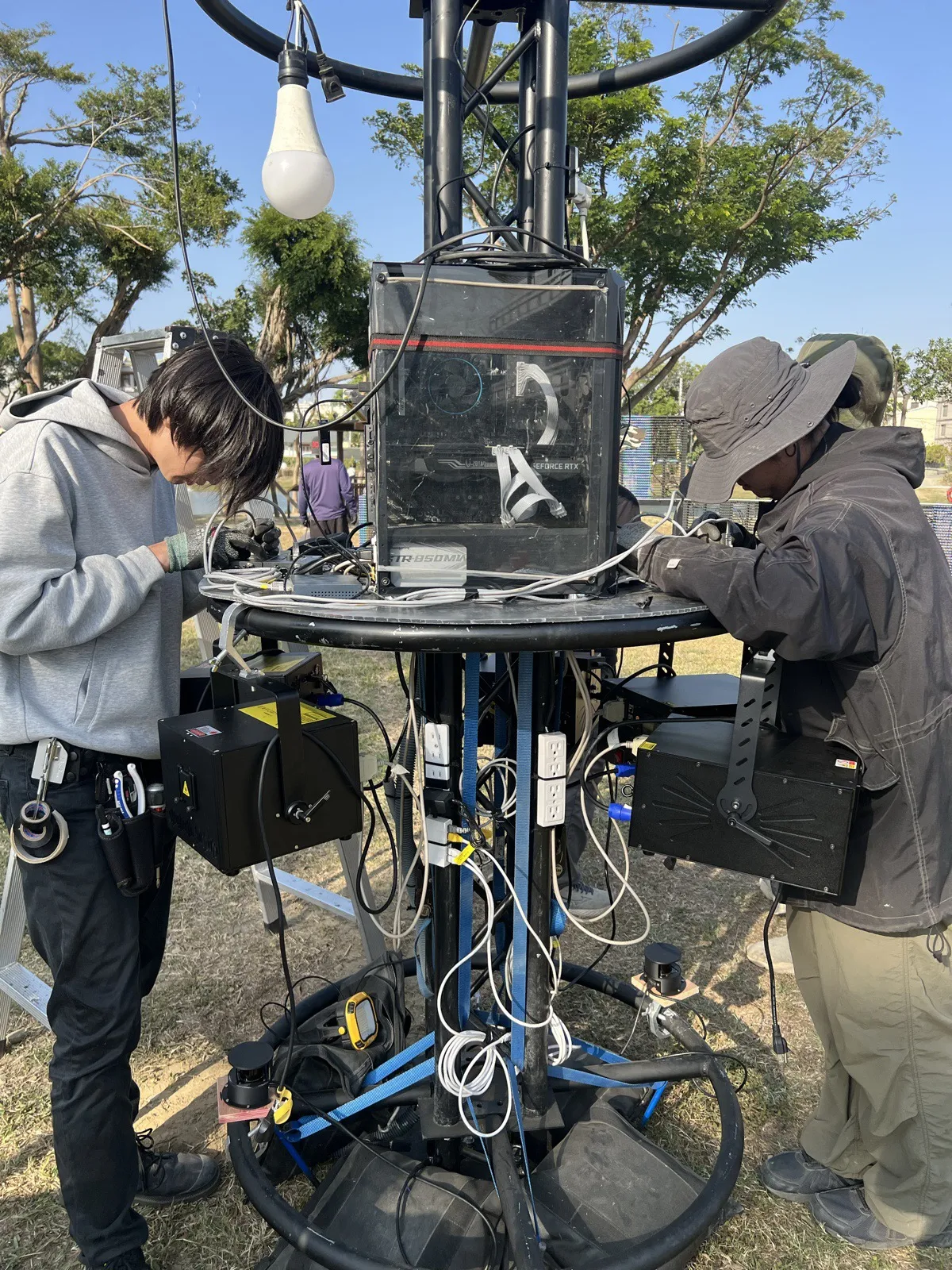Behind the scenes — 3